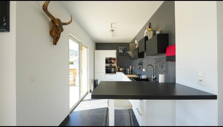 Chez Pasqua ! Appartement Spacieux Avec Terrasse 2 Chambres 6 Couchages En Rooftop LʼÎle-Rousse Екстериор снимка